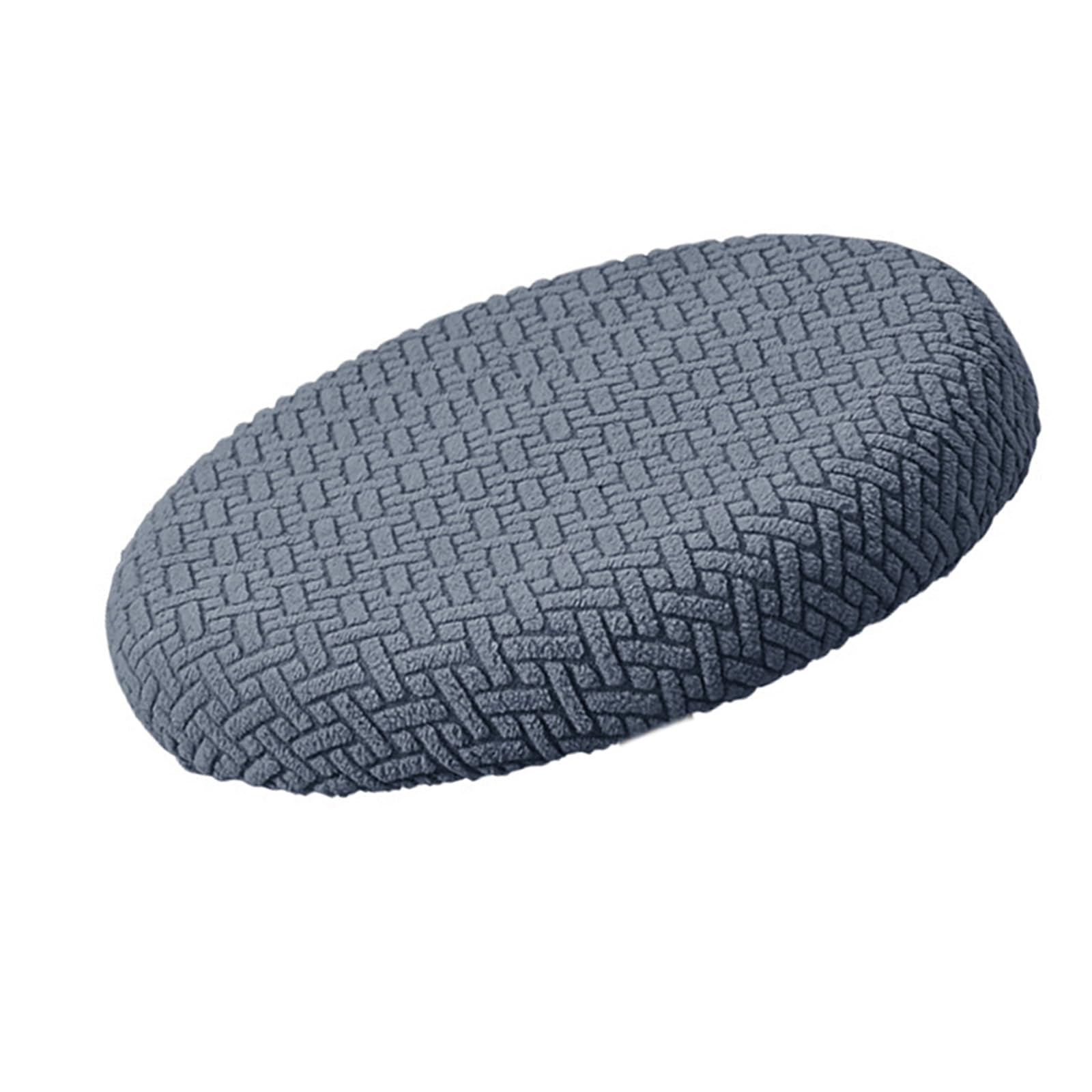 Tsophreniq Round Stool Covers Dining Chair Protectors NonSlip Elasticity Edges Sleeve Easy Installation for Home Cafe Salon Round Stool Slipcovers