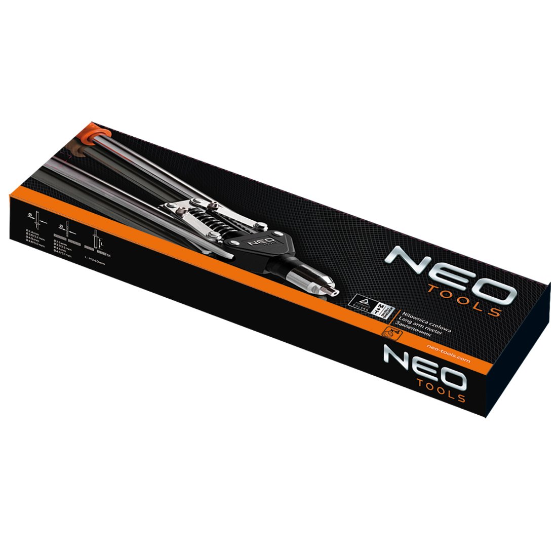 NEO TOOLS 18-101 Pinza Rivettatrice Per Rivetti Ciechi - Professionale E Robusta - 2