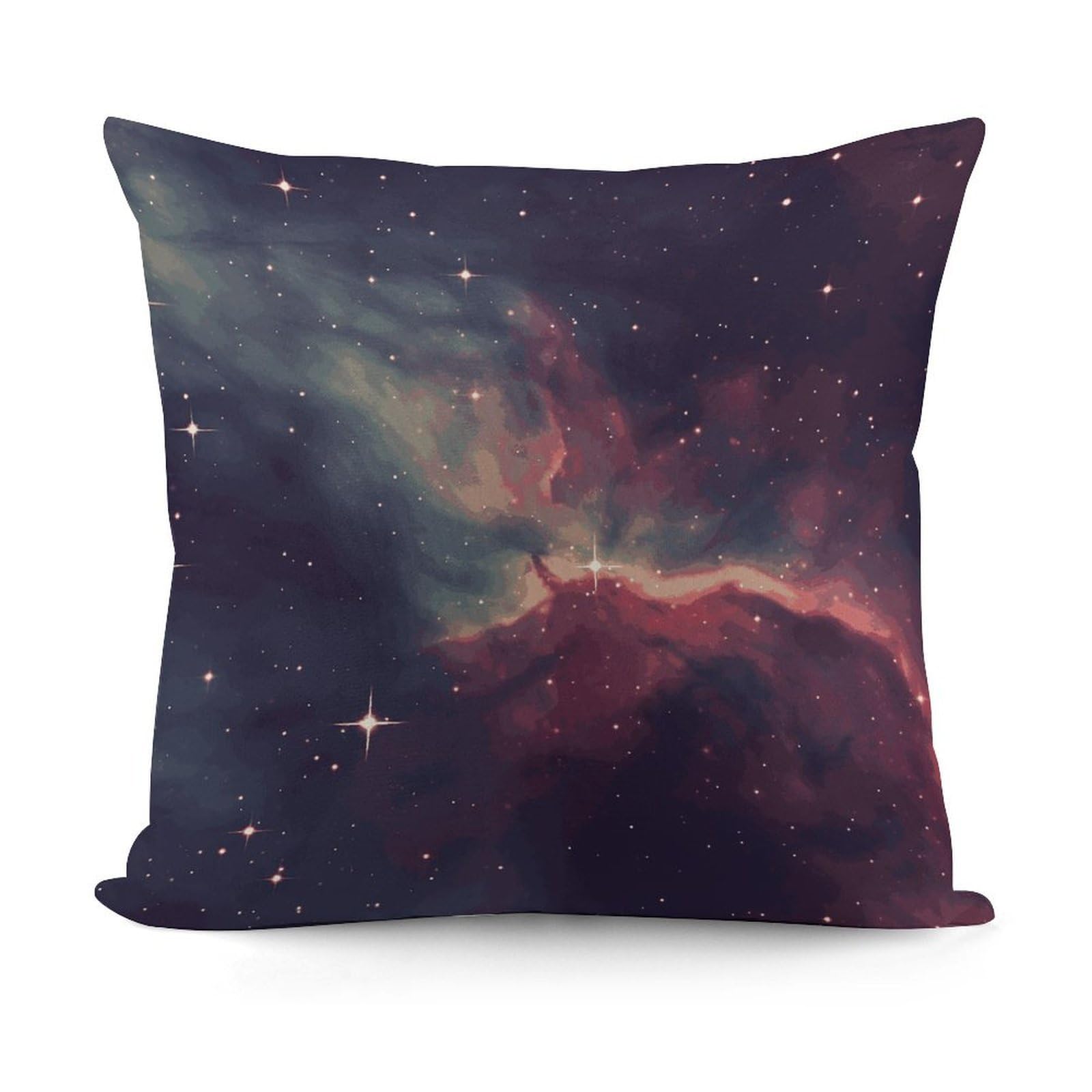 Adfgyerh Style Star Field In Deep Space Decorative Pillow Covers, Throw Pillow Covers Soft For All Seasons, Pillowcases For Couch Living Room Sofa Bedroom 18X18 Inch