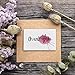 Juvale Blank Thank You Cards with Envelopes, 6 Watercolor Designs (4x6 In, 48 Pack)