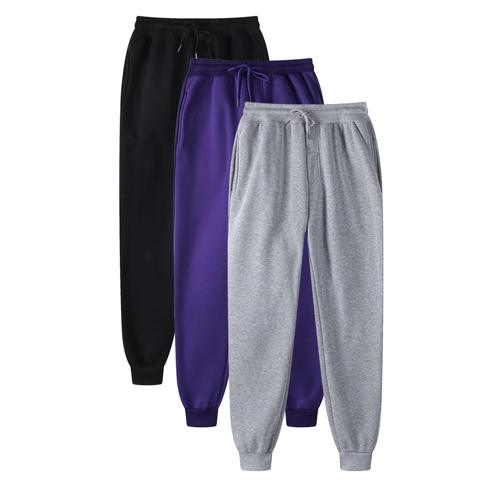 Leinen Hose Damen Bequeme Leichte Strandhose Atmungsaktiv Sommer Hosen Gerade Elastische Haremshose