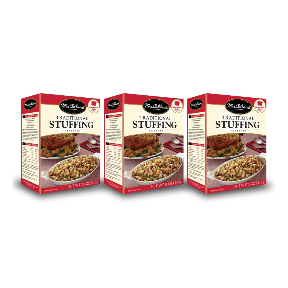 Mrs. Cubbison's Classic Seasoned Traditional Stuffing (12 Ounce (Pack of 3))