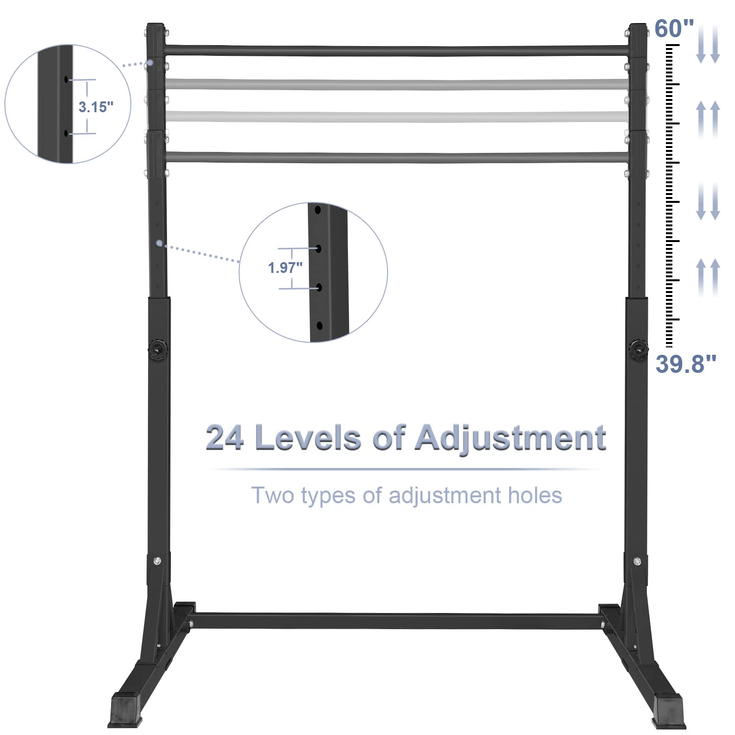 Height Rope Bar Snapklik.com : Bongkim Gymnastics Bar For Kids,Adjustable Height ...