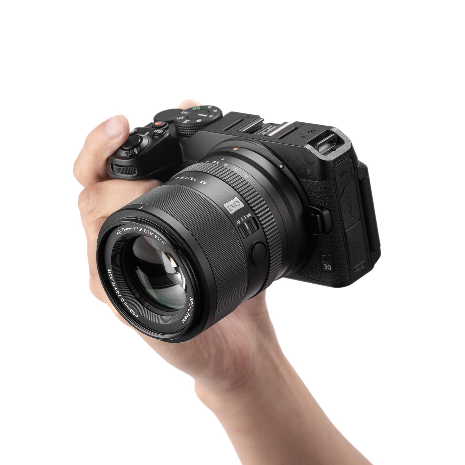 Amazon | VILTROX AF 75mm F1.8 EVO Z レンズ APS-Cサイズ オート