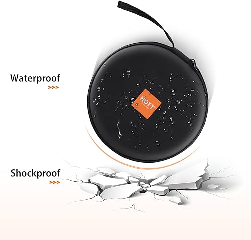 Miniatura 5 de QDZ HOTT - Funda portátil para reproductor de CD con correa de mano para viajes, compatible con GPXpara Soulckerpara ARAFUNApara Craigpara MONODEAL