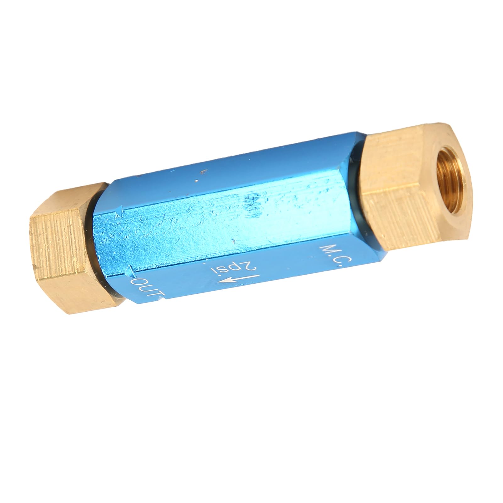 Generic Valve Résiduelle en Alliage D'aluminium Haute Résistance 2 Lb 260-3278 pour Disque 3/8-24 Pouces, Favorise les Virages Pendant le Freinage, pour les Voitures de Course, la Dérive