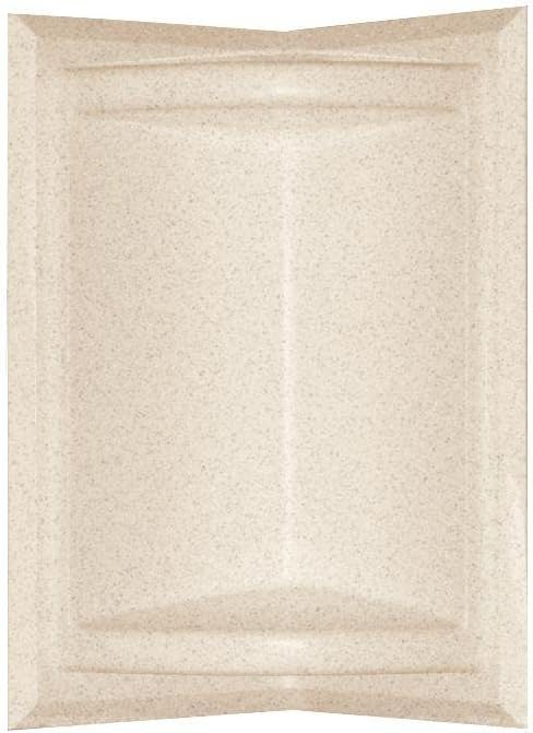Swan SS07211.050 5.75-in L x 5.75-in W x 11-in H Solid Surface Soap Dish, Tahiti Desert