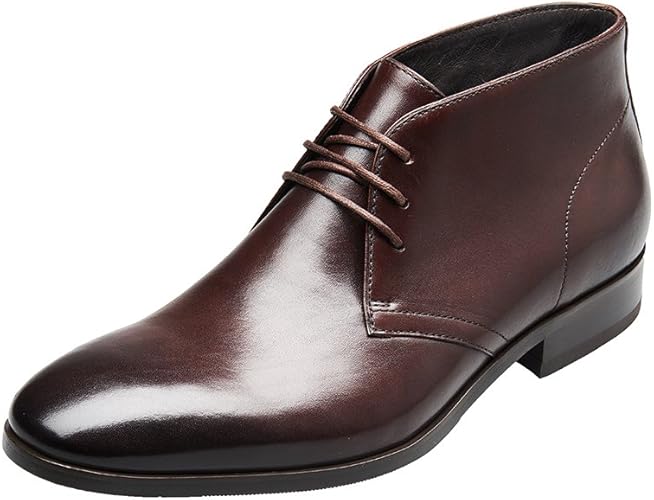 Amazon Kingstep メンズ 本革 レースアップ ブーツ 革靴 ビジネス シューズ Kingstep ビジネスシューズ