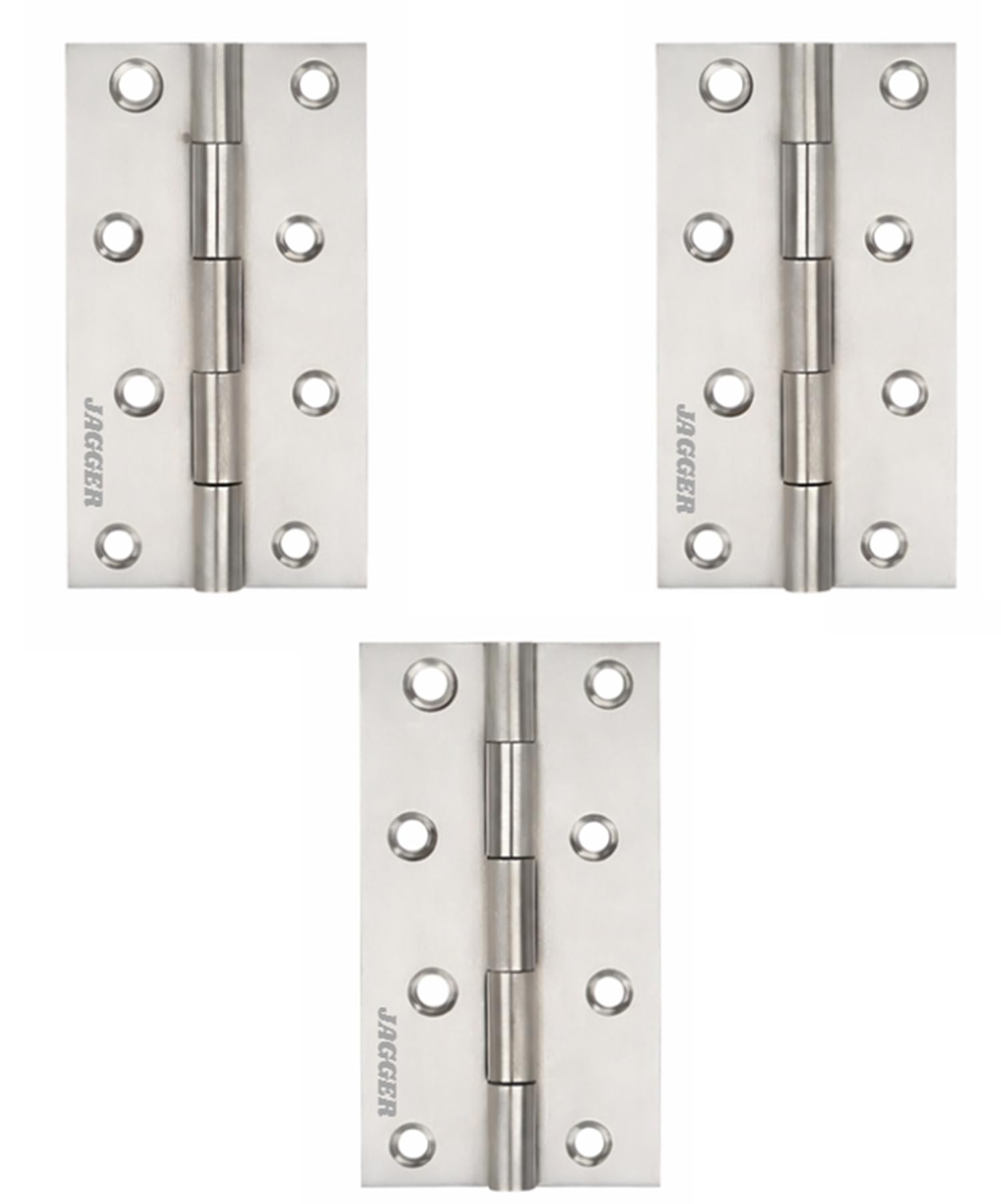 JAGGER JAG428 4" Inch Stainless Steel Hinges Heavy Duty | Rust Proof Butt Hinges for Wooden Doors, Cabinets & Windows | Smooth Silent Operation (3)-image-19