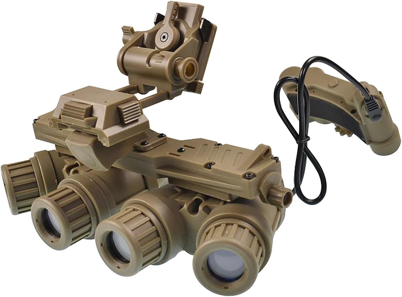 Airsoft Tactical Cosplay GPNVG18 Binoculars Night Vision Goggles Model No Function,L4G24 Night Vision Helmet Mount