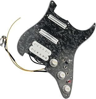 Pickups Wiring Harness Push-Pull Single Cut Set For Prewired Loaded Pickguard Guitar Pickups guitar pickguard pickup