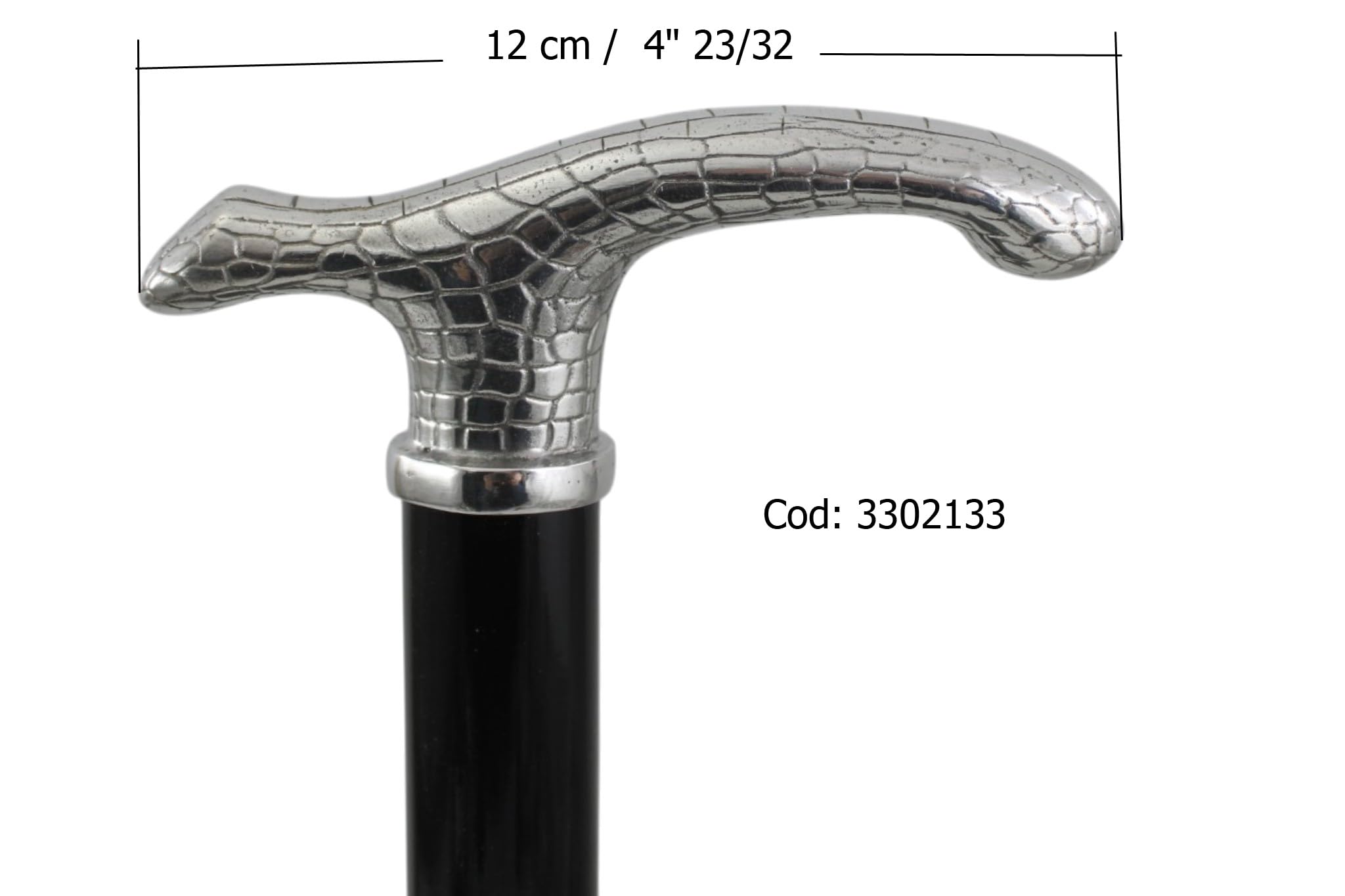 Bastone da passeggio Cavagnini Made in Italy 97 cm – Artigianale, elegante per signora anziana, regalo lusso nonno, appoggio camminata fino a 120 kg