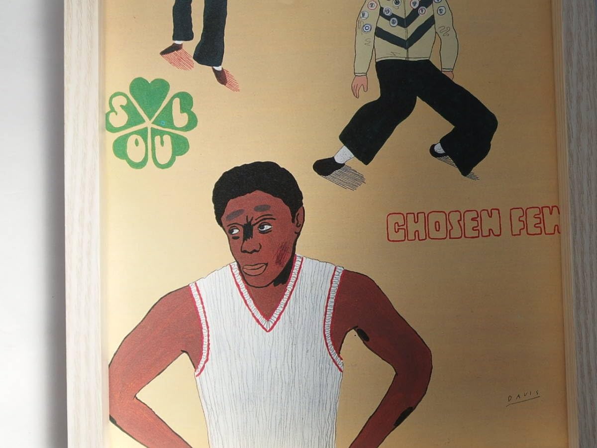 Amazon.co.jp: 1 ポールデイヴィスPaul Davis 額装品雑誌掲載イラスト