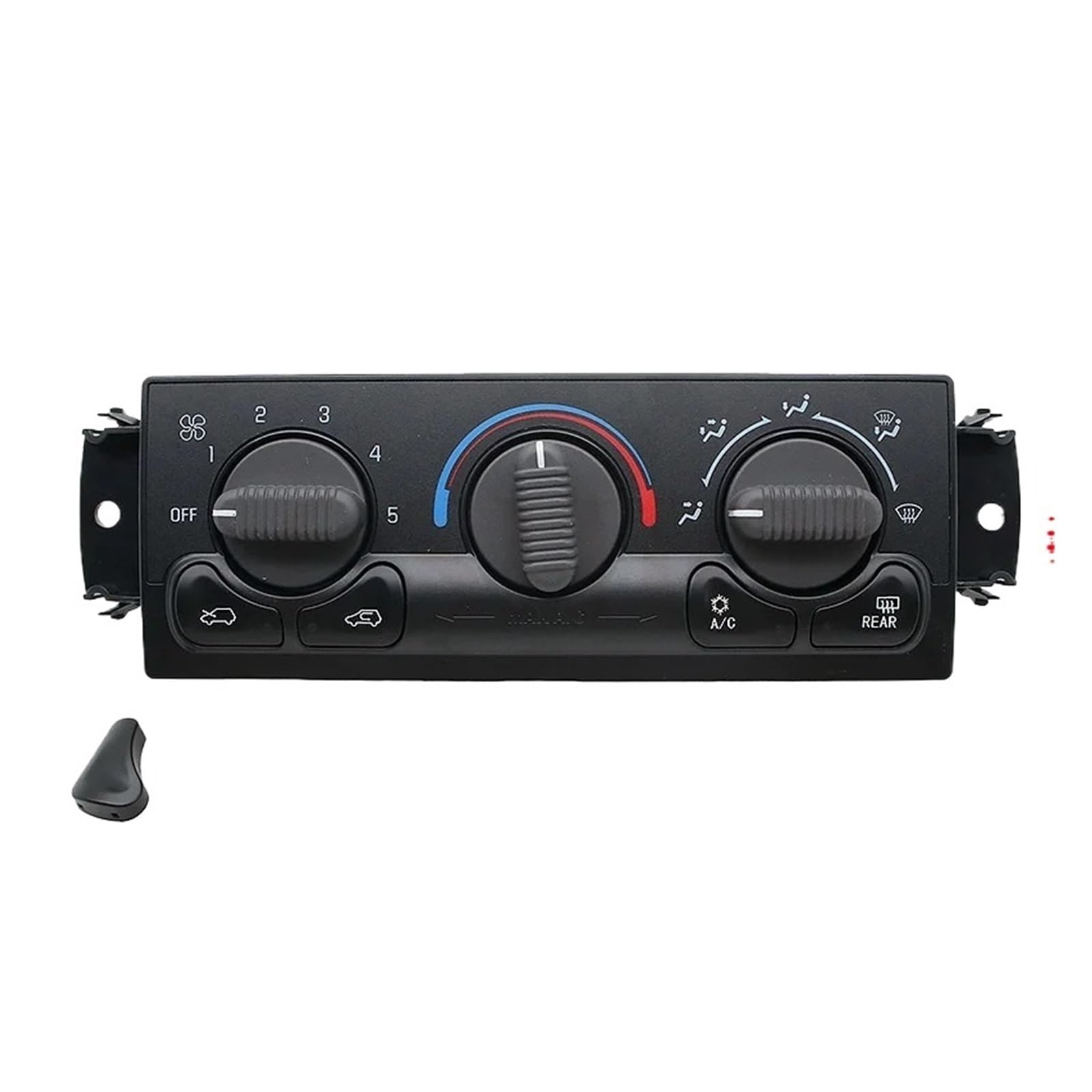 Interruptor de panel de aire acondicionado 19244873 para control del clima de coche 599-218 4