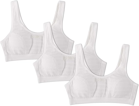 Wofee Puberty Growing Young Girls Soft Touch Jacquard Training Bra ...