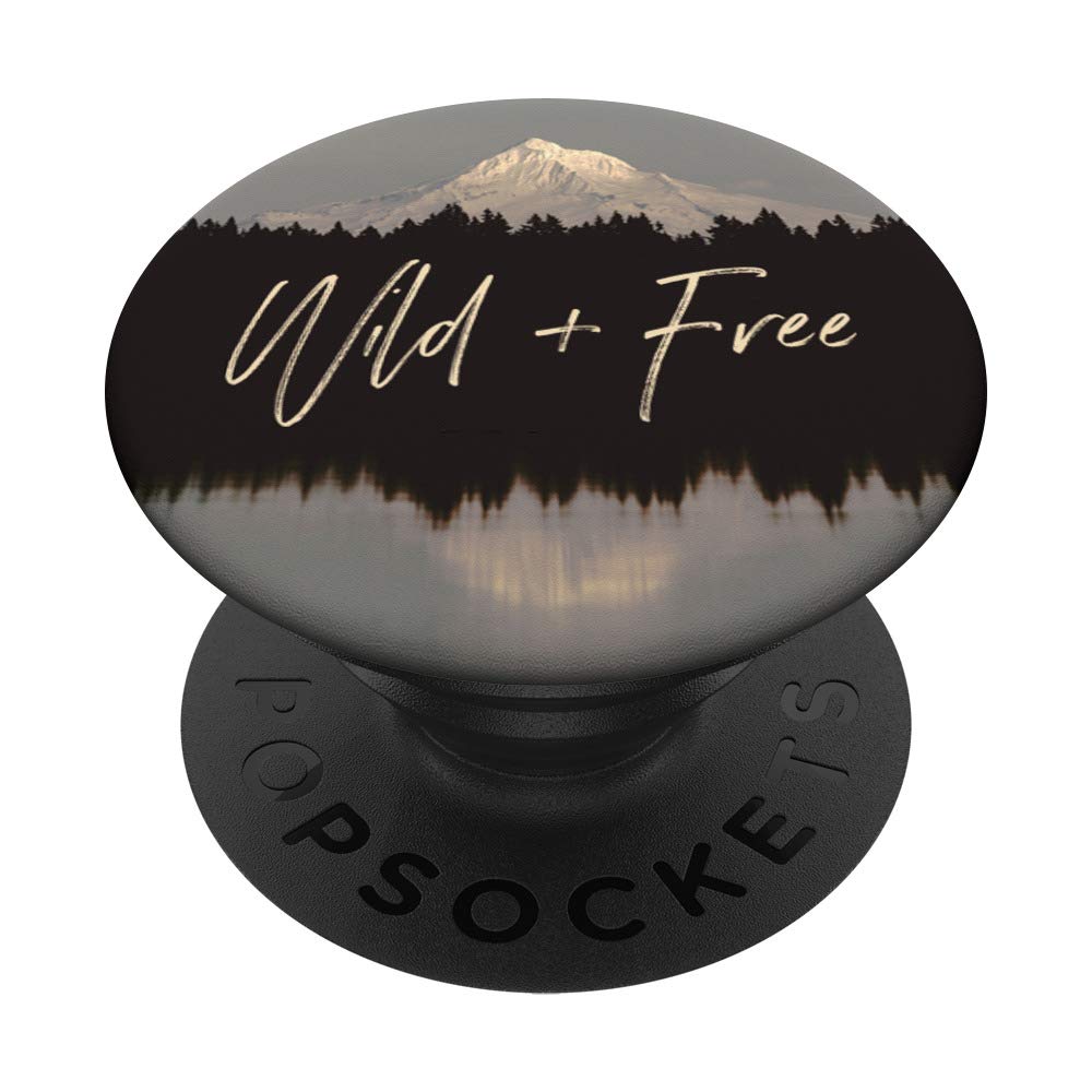 PNW Pacific Northwest Mount Hood Mountain Adventure Quote PopSockets Swappable PopGrip