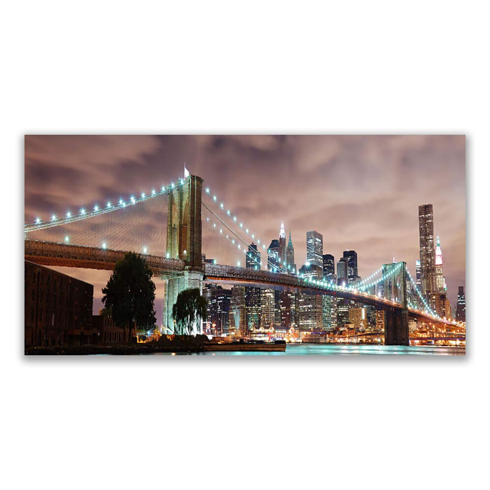 Tableau en verre trempe 120x60cm decoration design Tulup
