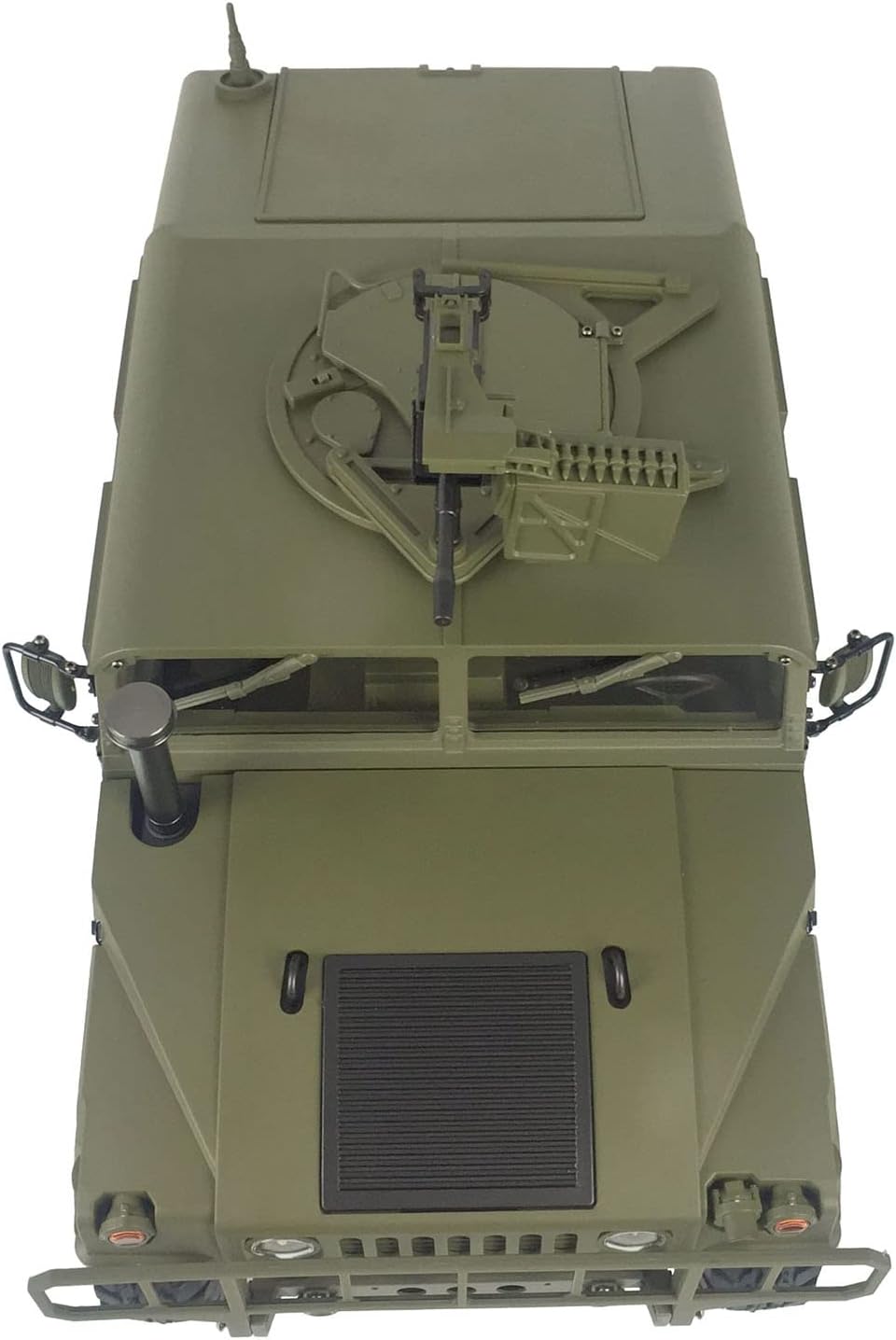 Hengguan Hg 1/10 Rc 4Wd P408 U.S. Military Vehicle Racing Car 2Speed Esc Motor 16Ch Radio