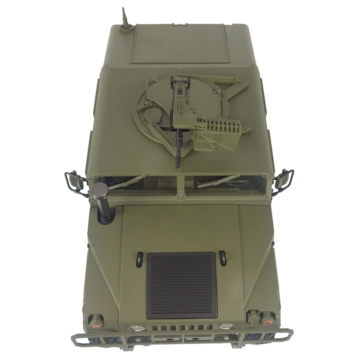 Wheelfun HG 1/10 RC Auto - US-Militärfahrzeug 4x4 Mit 30km/h & 2-Gang Getriebe