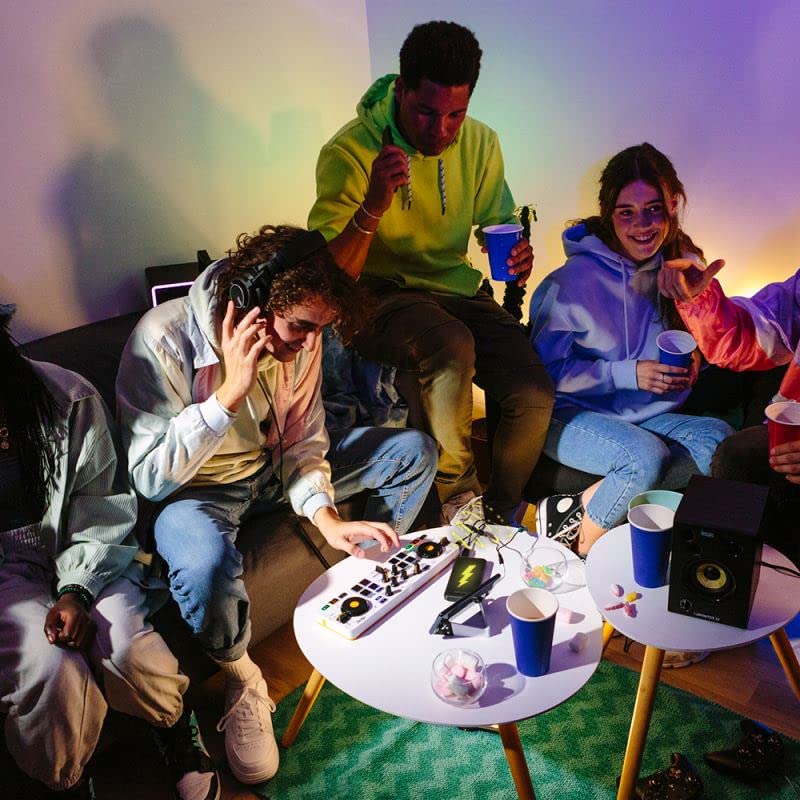 Hercules DJControl Mix – Bluetooth Wireless DJ Controller for Smartphones – 2 Decks - Image 6