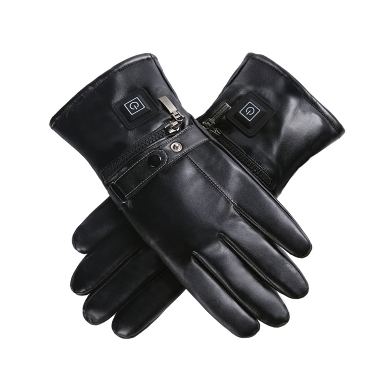Gant Chauffante, électriques 7.4V 4000MAH pour Hommes Femmes, pour Ski, Bicyclette,Moto,Gants de Neige pour Hiver Chauffe Mains