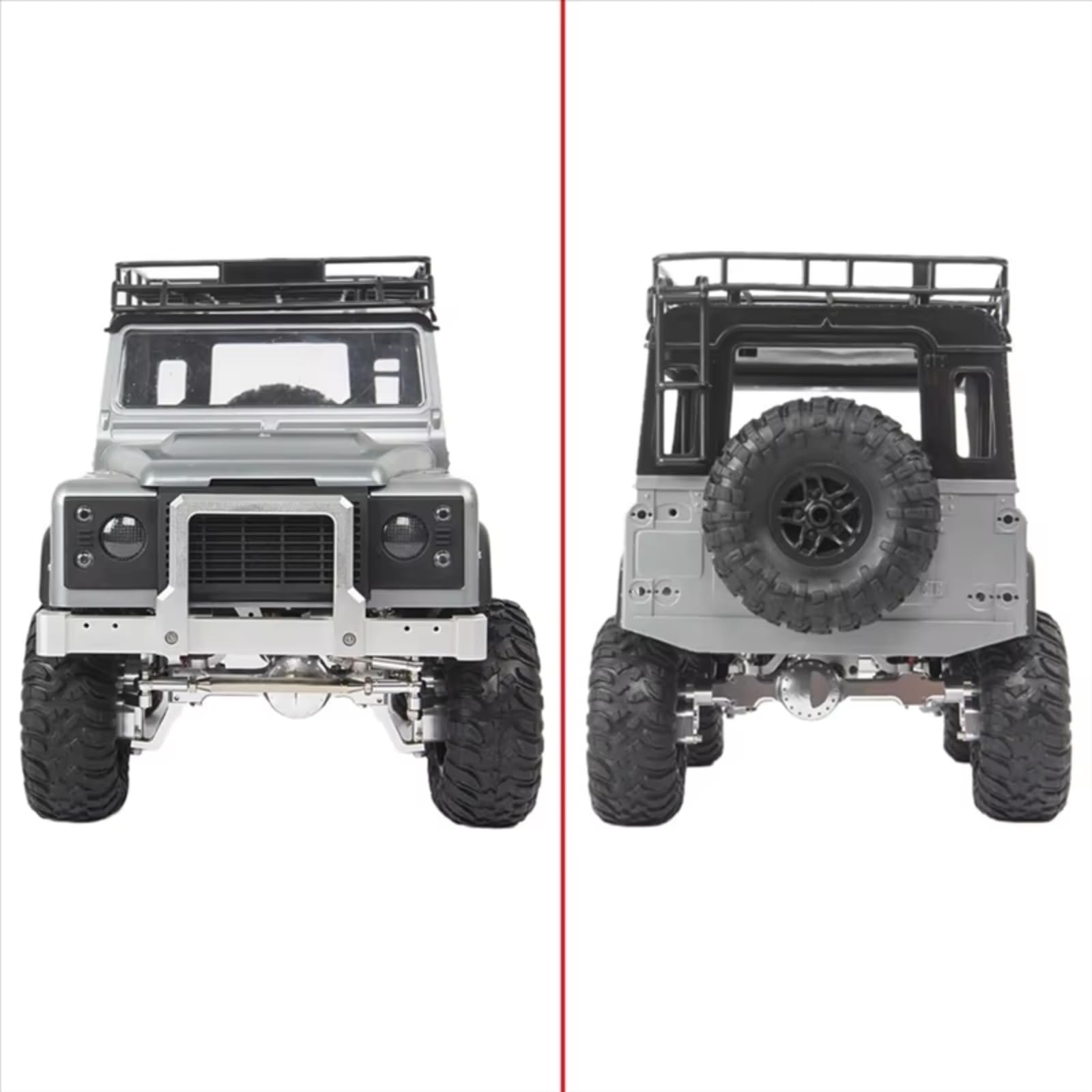 Compatibile Con MN D90 D91 D99 D99S Per MN99S Per MN98 MN90 1/12 Parti Di Aggiornamento Per Auto RC, Assi Portali Anteriori E Posteriori In Metallo CNC Accessori