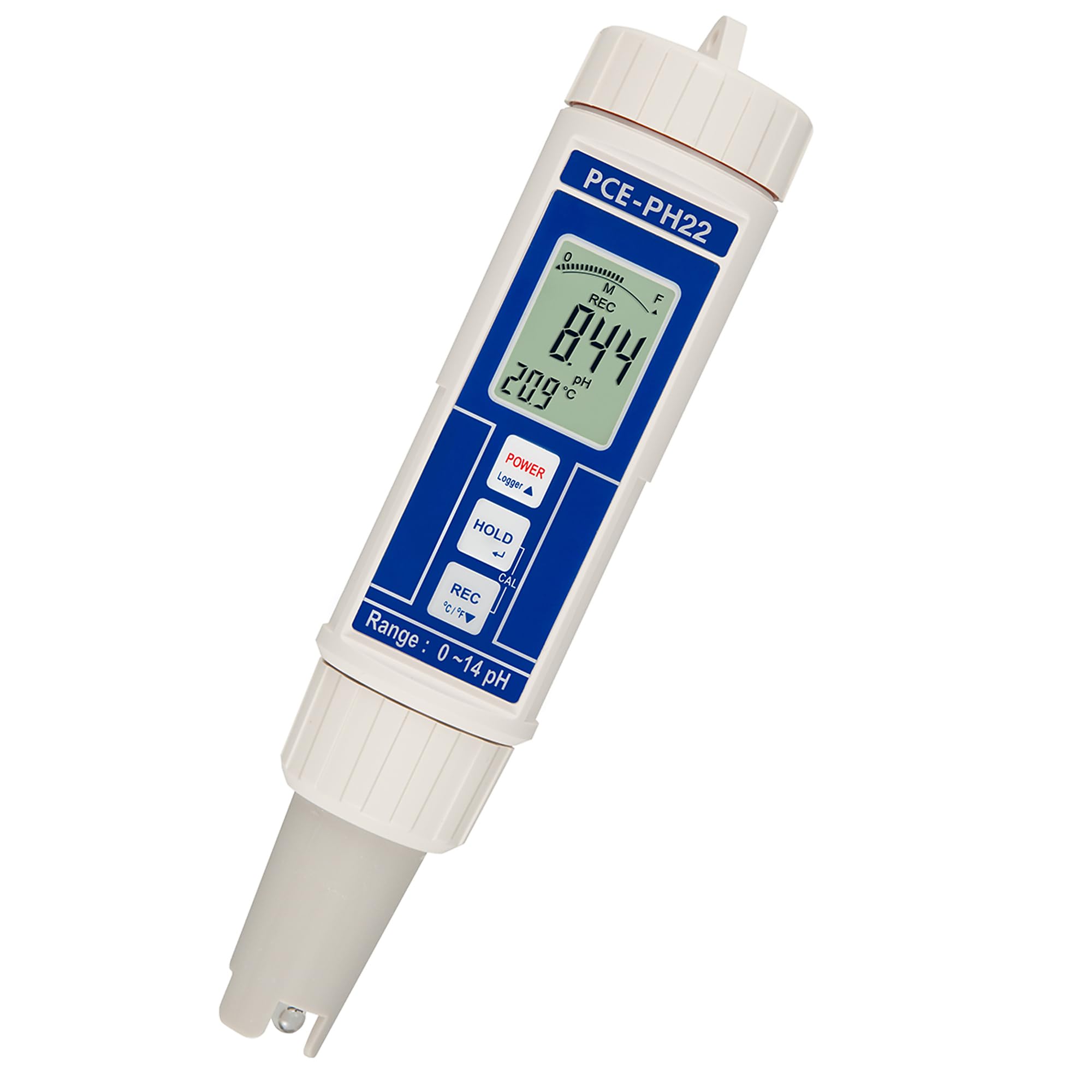 Medidor de ph en formato de bolsillo calibrado PCE-PH 22 PCE Instruments
