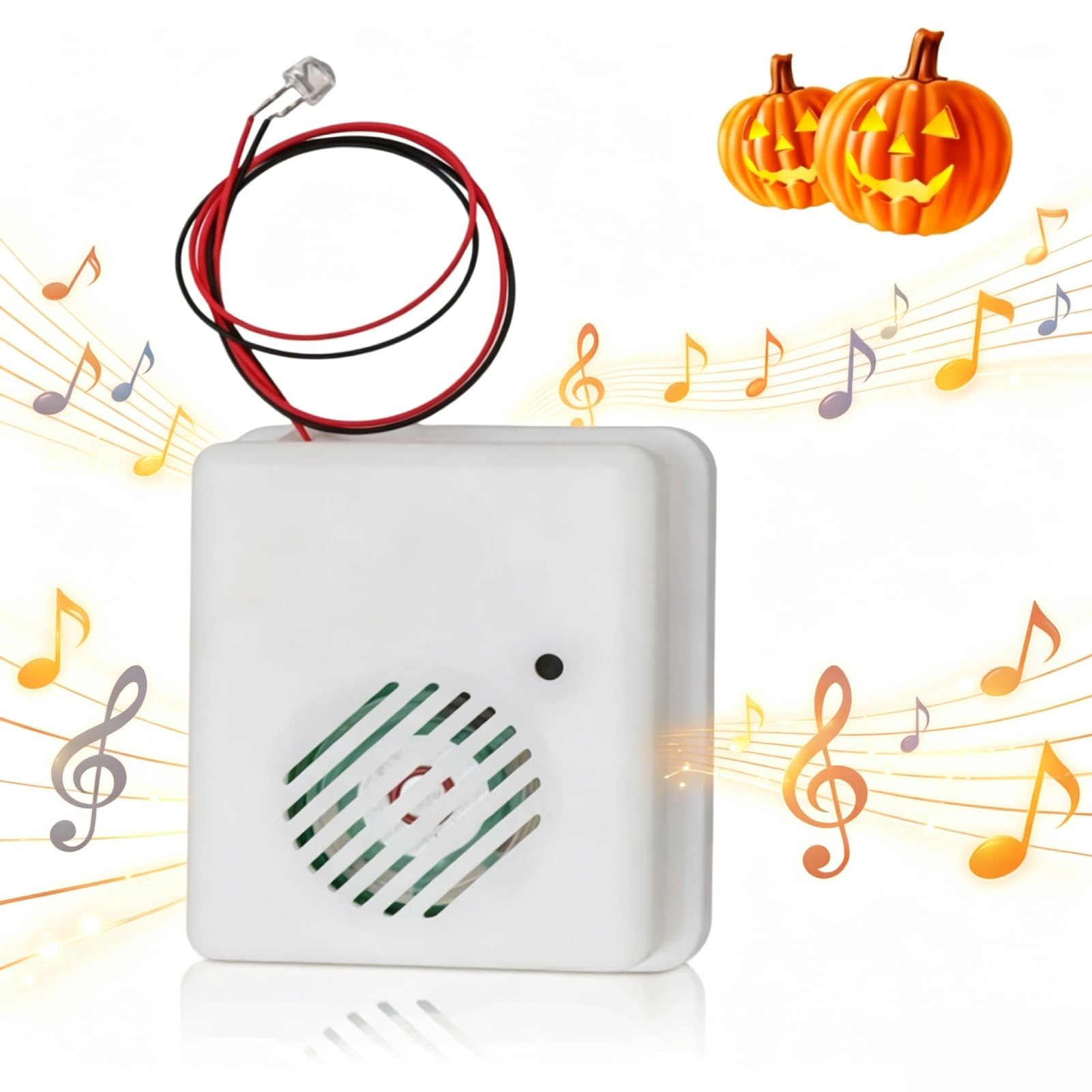 Halloween Motion Sensor, Halloween Sound Effects Box Scary Sound Player