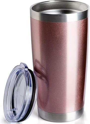 Miniatura 2 de Vaso de acero inoxidable de doble pared con aislamiento al vacío, vaso para café, taza con tapa para viajar, resistente, con revestimiento de polvo,