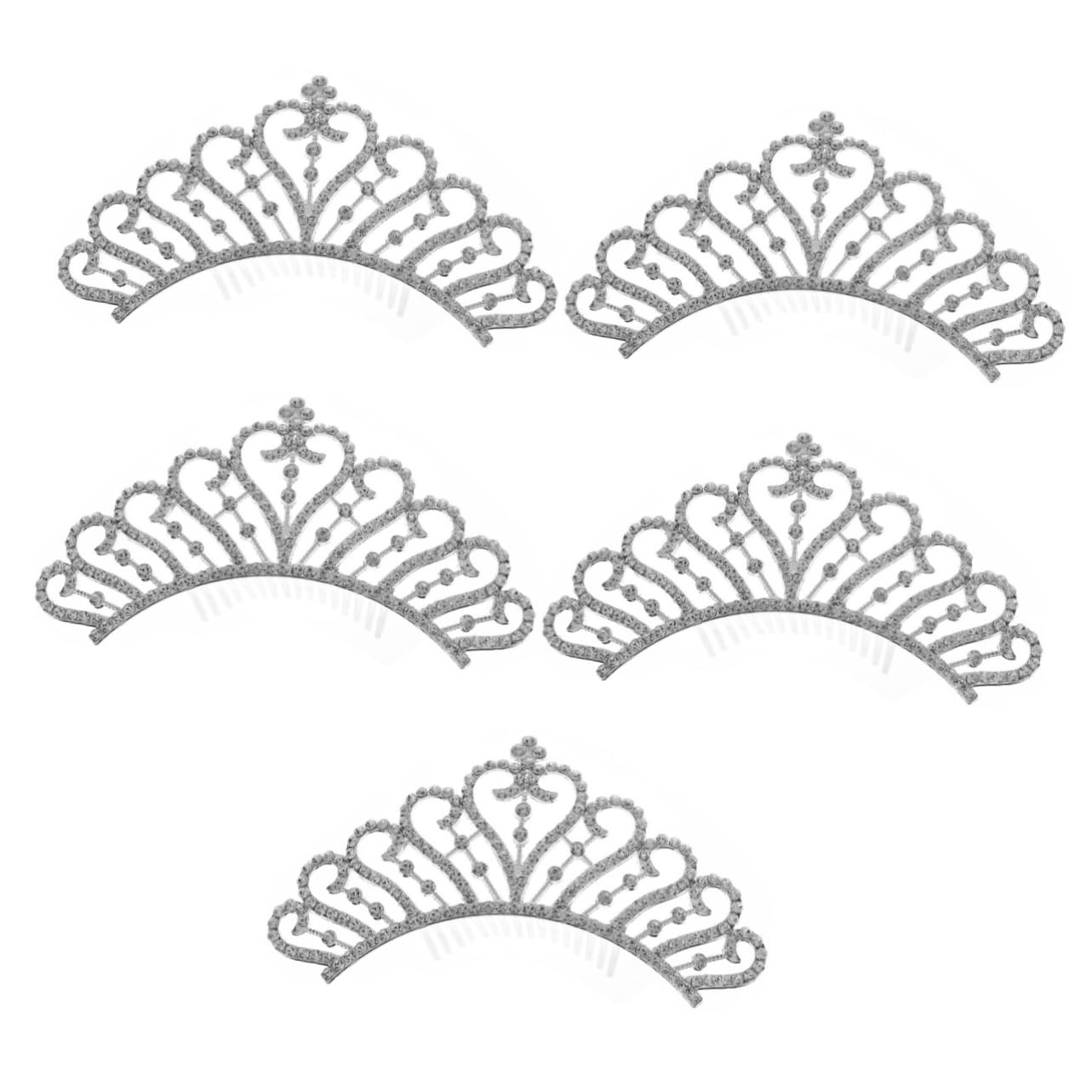 FRCOLOR Lot de 5 Épingles à Cheveux Élégantes en Alliage pour Mariée Idéales pour Un Enterrement de Vie de Jeune Fille Une Soirée entre Filles.