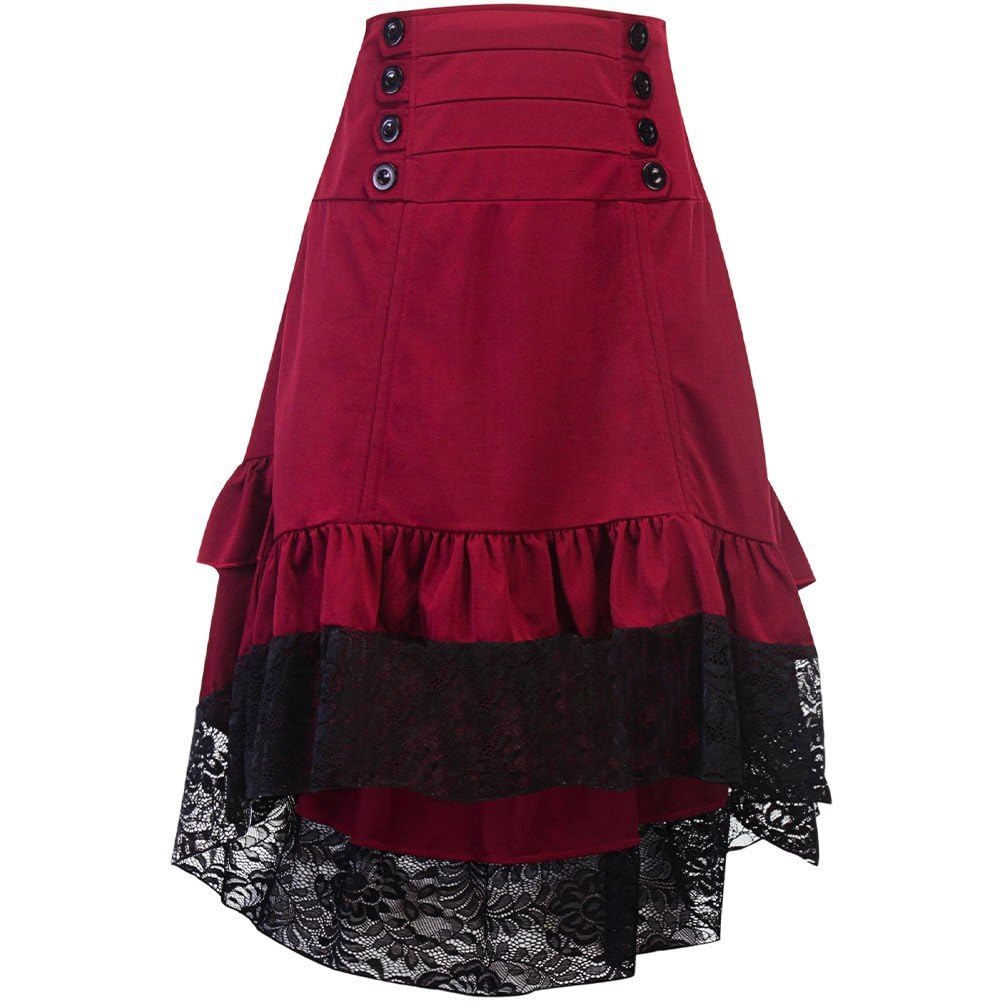 Jupe steampunk pour femme idéale pour festival renaissance