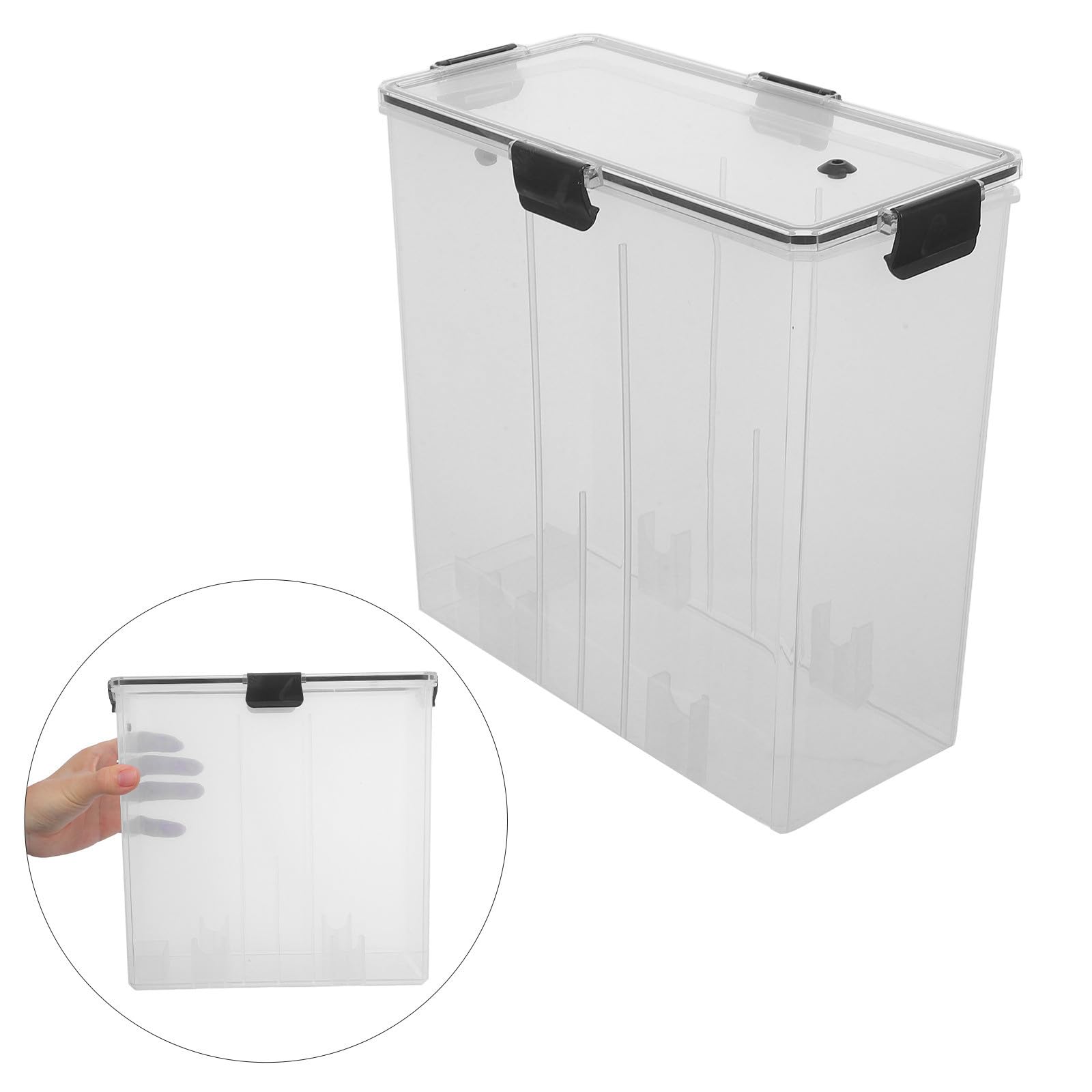 ULTECHNOVO Caja Deshumidificadora para Filamentos de Impresora con Diseño Hermético y Función de Secado para Mantener Materiales Secos y Protegidos
