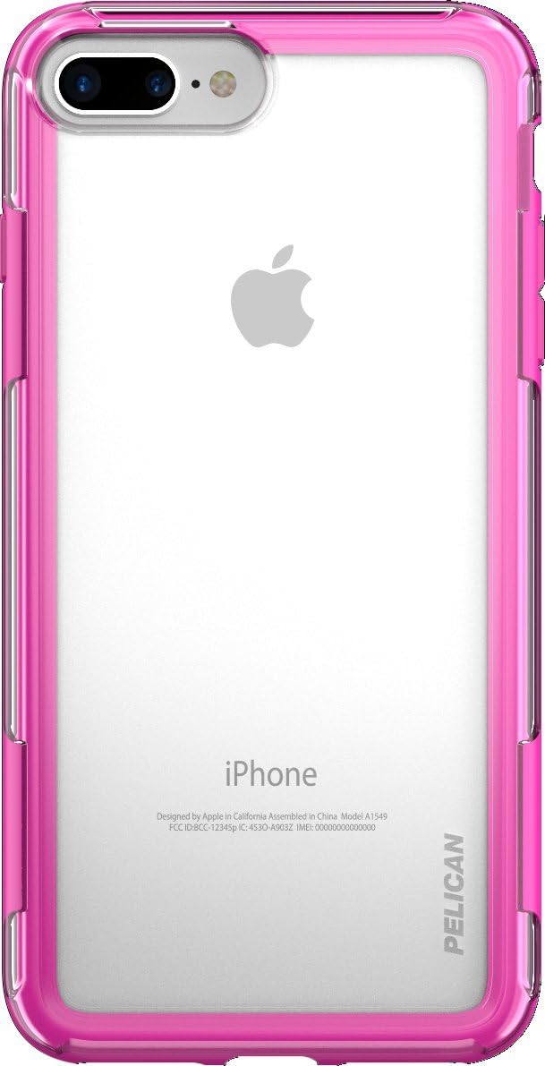 Pelican Adventurer iPhone 7 Plus Case (Clear/Pink)