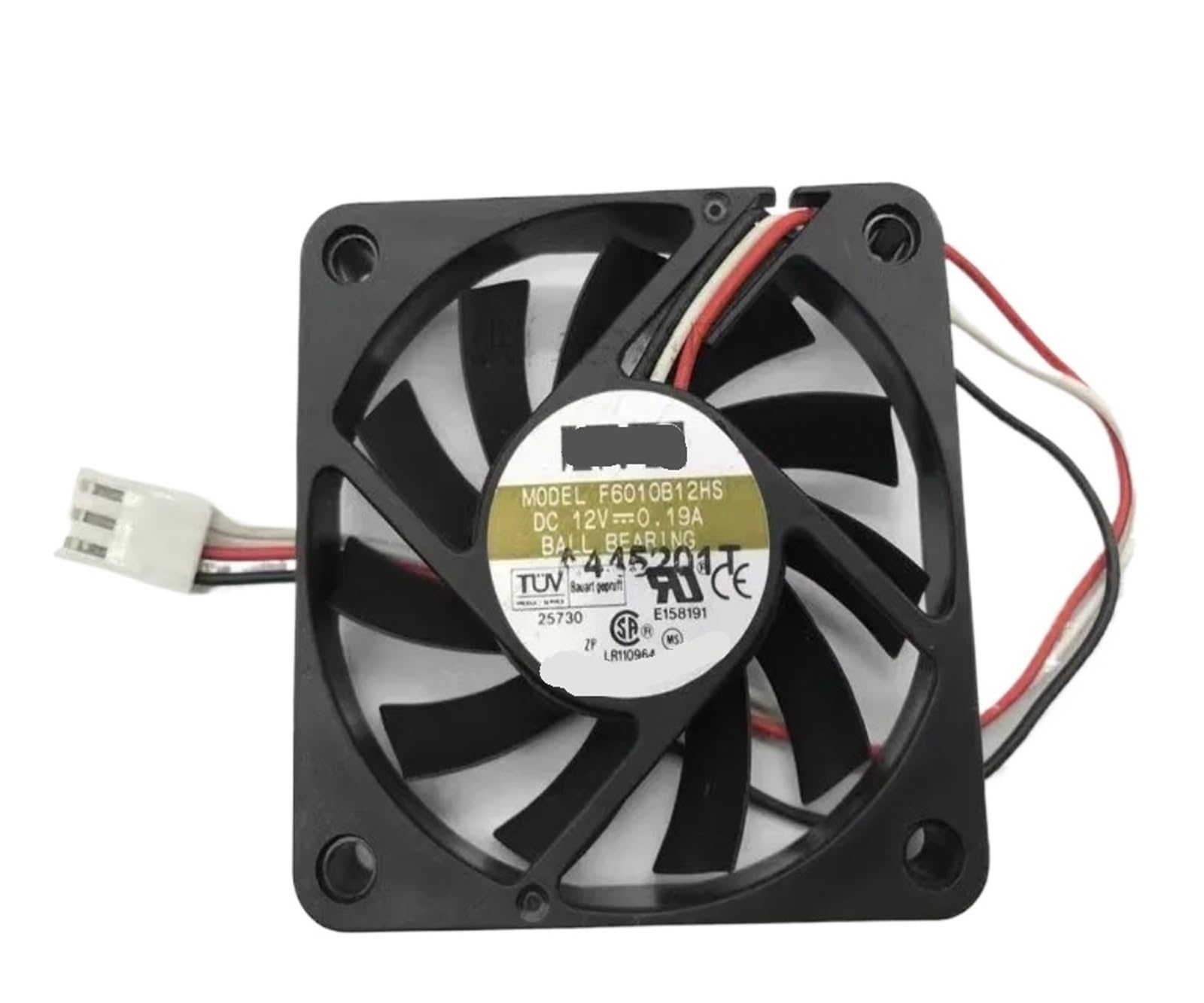 FSBNMNXPQ F6010B12HS DC12V 0.19A 60 * 60 * 10MM 6CM Cooling fan