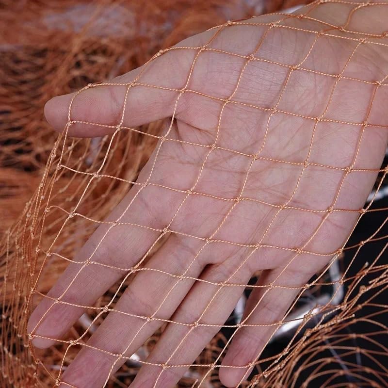 Lancer Un Filet Filet de pêche à Lancer à la Main en Nylon tressé avec Gros Anneau Bleu en Plastique Cast Net(300)
