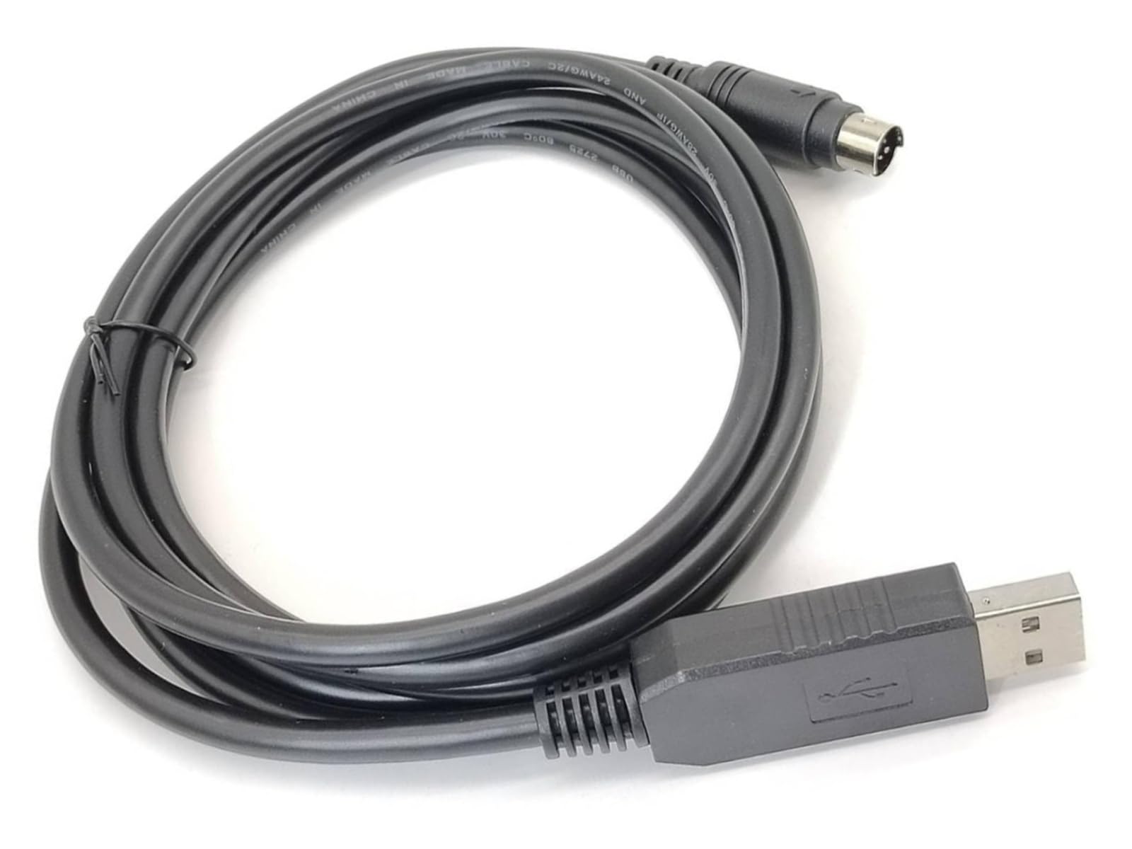 For Schneider for Sepam Cavo di comunicazione RS232 FT232RL USB maschio a Mini Din maschio a 6 pin Testa rotonda 1,8 metri