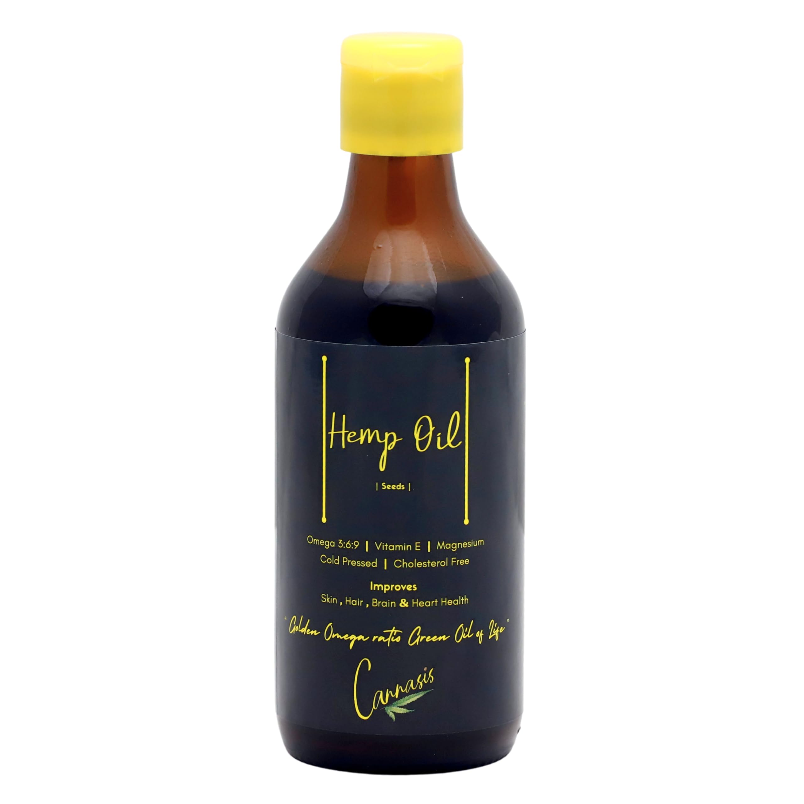 Cannasis Hemp Seed Oil (200ML) | Balanced Omega 3 to 6 ratio | Skin, Hair & Massage Oil | Essential Oil Blend (Amber Glass) (B0BPLH3VQP) Amazon Price History, Amazon Price Tracker