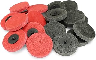 BHA Surface Preparation Quick Change Discs, 3 Inch - 10 Pack (Grey (Ultra Fine))