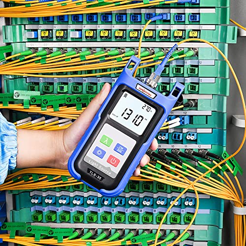 Orientek TLS-35 Fiber Optic Light Source, Optical Light Source 1310/1550nm nm Wavelength (OLS 1310+1550nm(1 Unit))