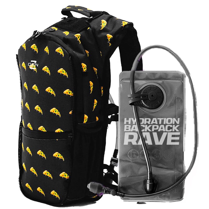 RAVERUNNER® Hydropack Rave Backpack – Anti Theft...