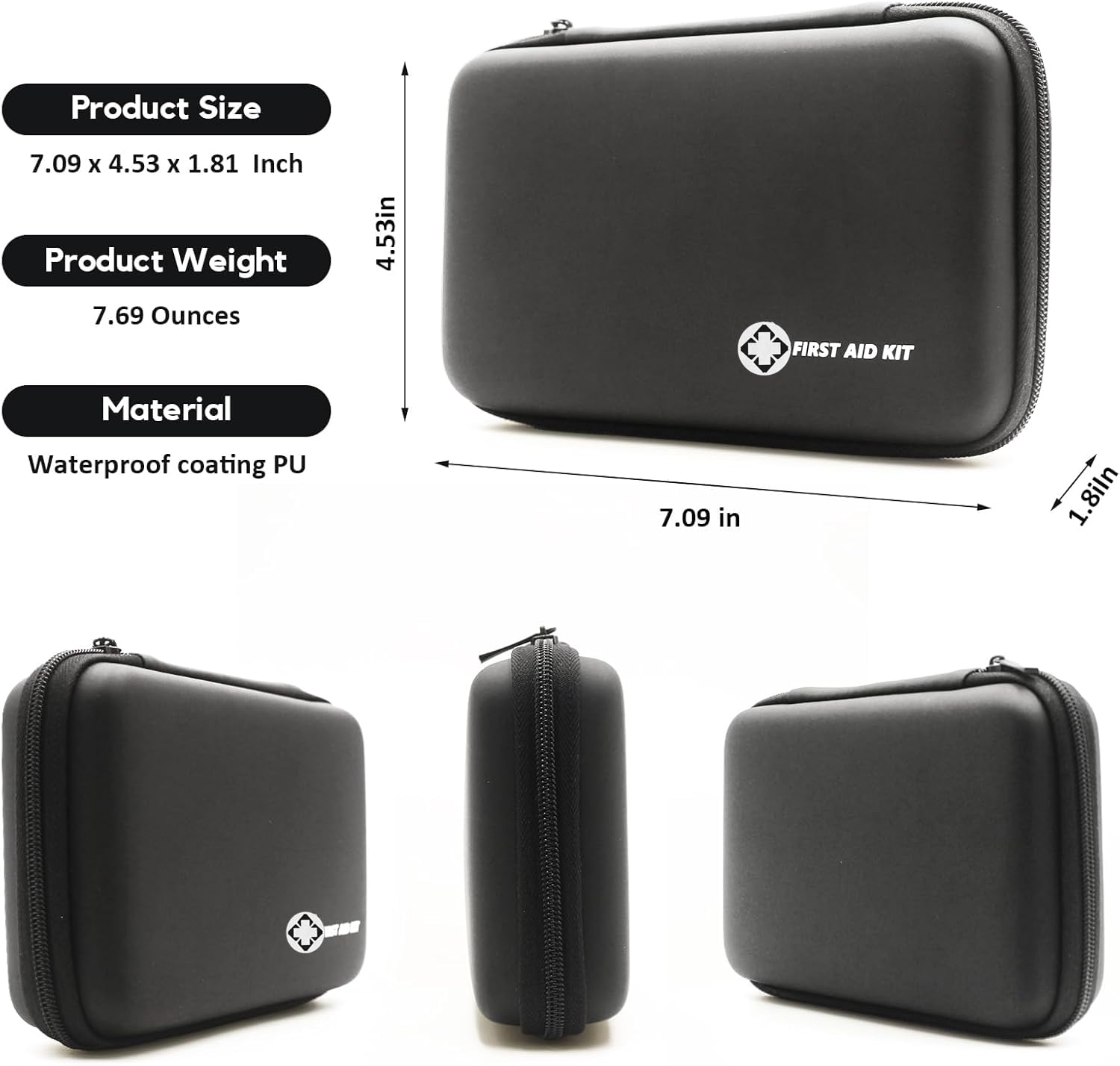 First Aid Kit Mini Small Waterproof Portable Compact Home Car Travel Hiking — Amazon image 2