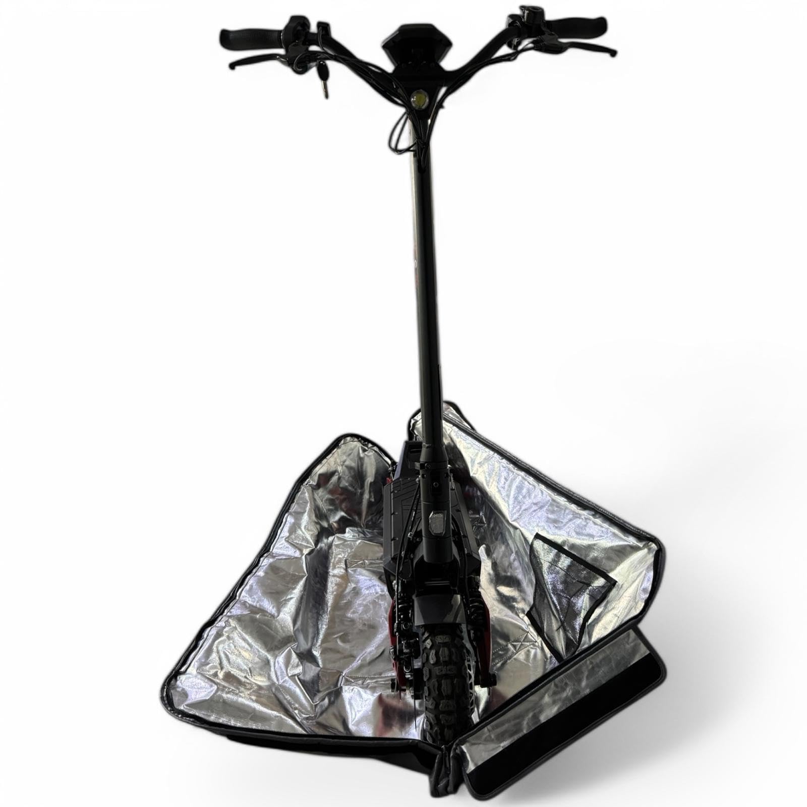 ICe Bag S4 - Bolsa Ignífuga de Transporte para Patinetes Eléctricos - Protección contra Explosiones e Incendios de Baterías de Litio - Seg. Certificada - para Hogar y Trabajo