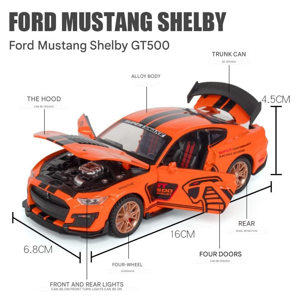 FEXXA 1:32 Scale Mustang Shelby GT500 Exclusive Alloy Metal Pull