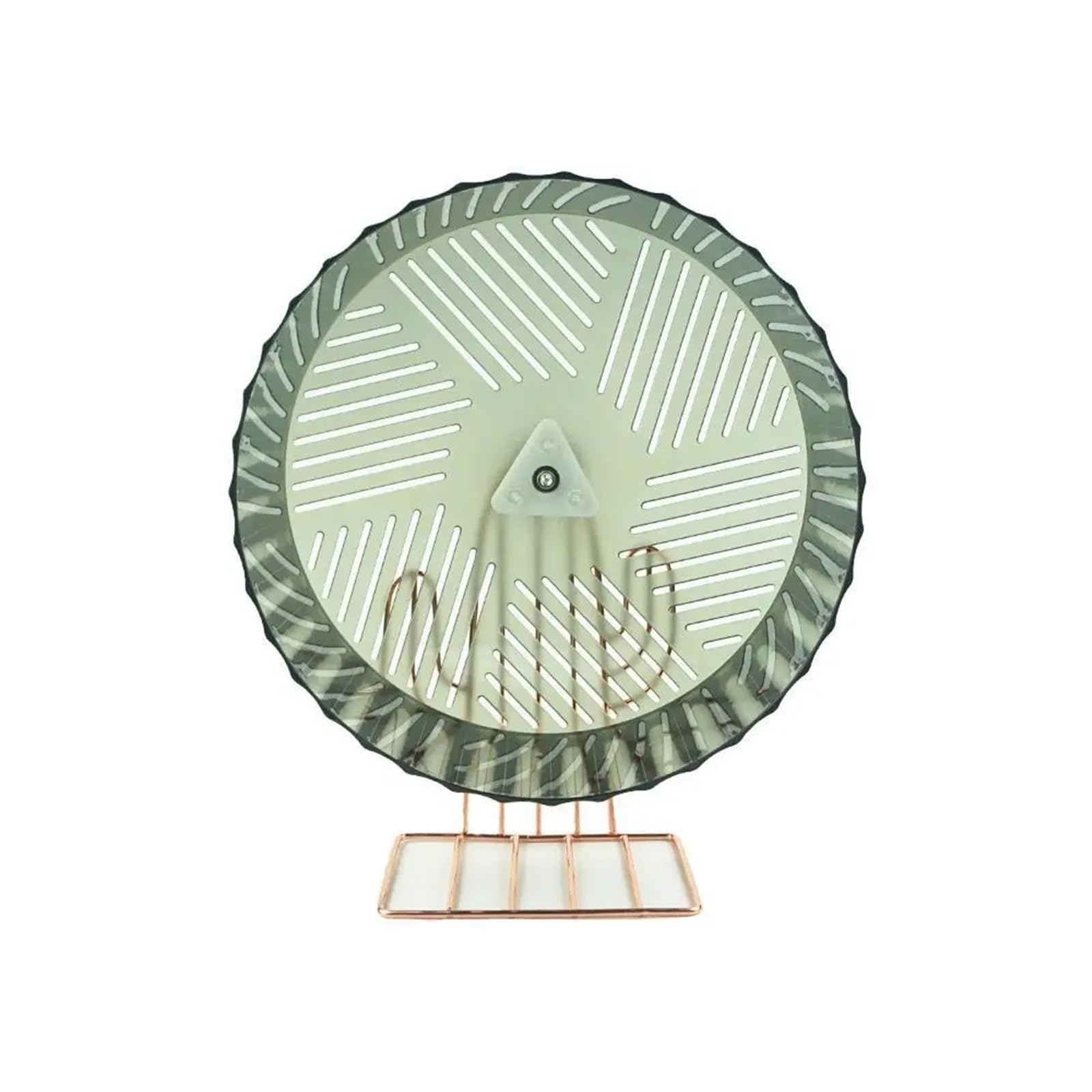 Rueda Hamster Ejercicio Silencioso Correr Rata Animal Ruedas Jaula Animales para Mascotas(White)