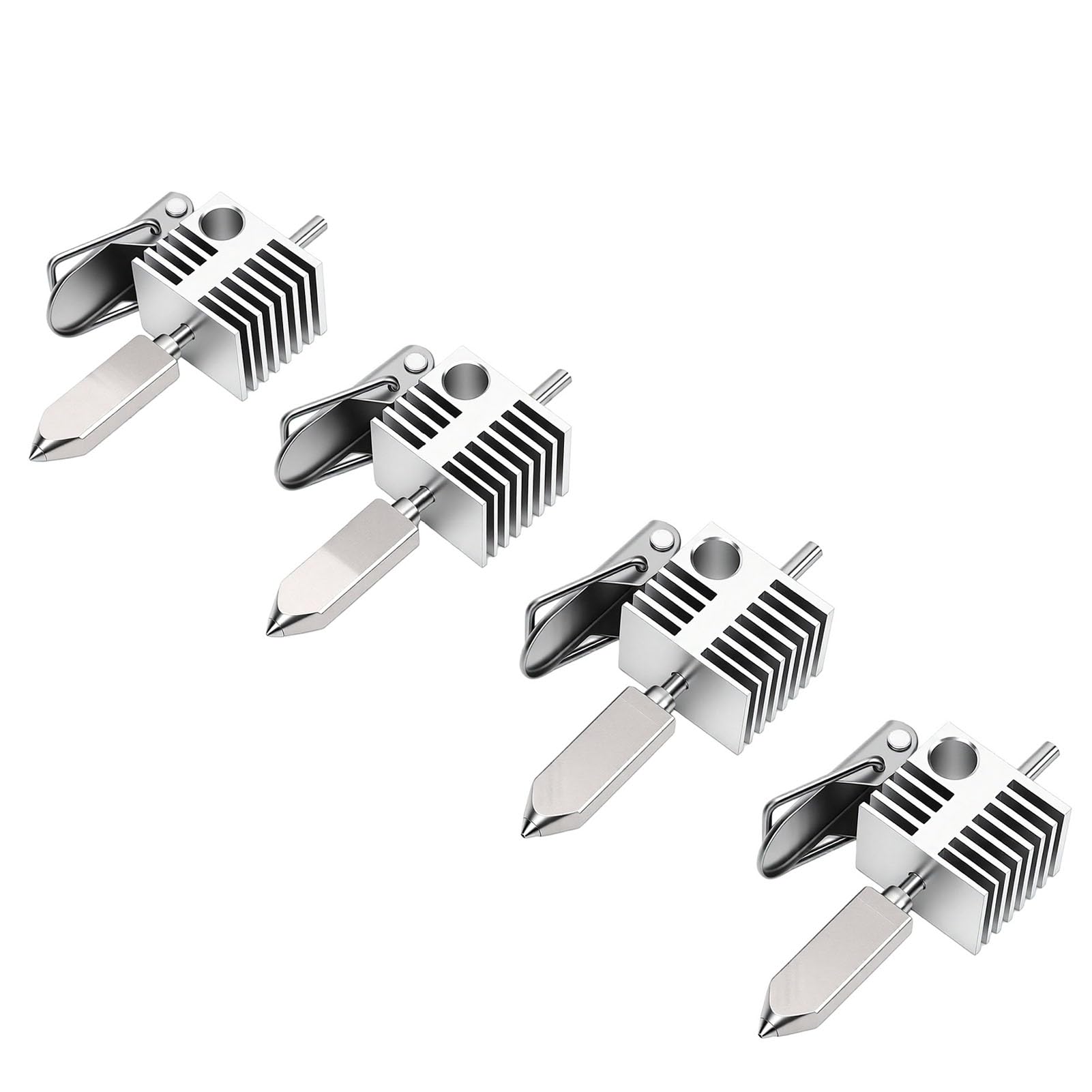 Generic Hotend Kit de Remplacement pour SPARKX I7 4 Pièces Imprimante 3D Tout Métal Hotend avec Buses et Chaussettes en Silicone