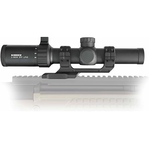 Triton Warden 1-6x24 Second Focal Plane SFP LPVO Rifle Scope | 30mm Tube