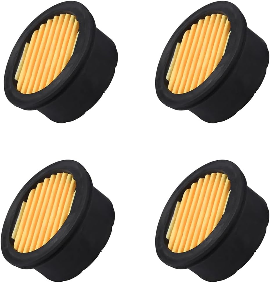 2Pcs Air Compressor Silencer Filter, Thread Metal Air Compressor Intake Filter Sound Muffler Silencer, Air Compressor Replacement Parts，Air Compressor Silencer Filter Elements (1/2)