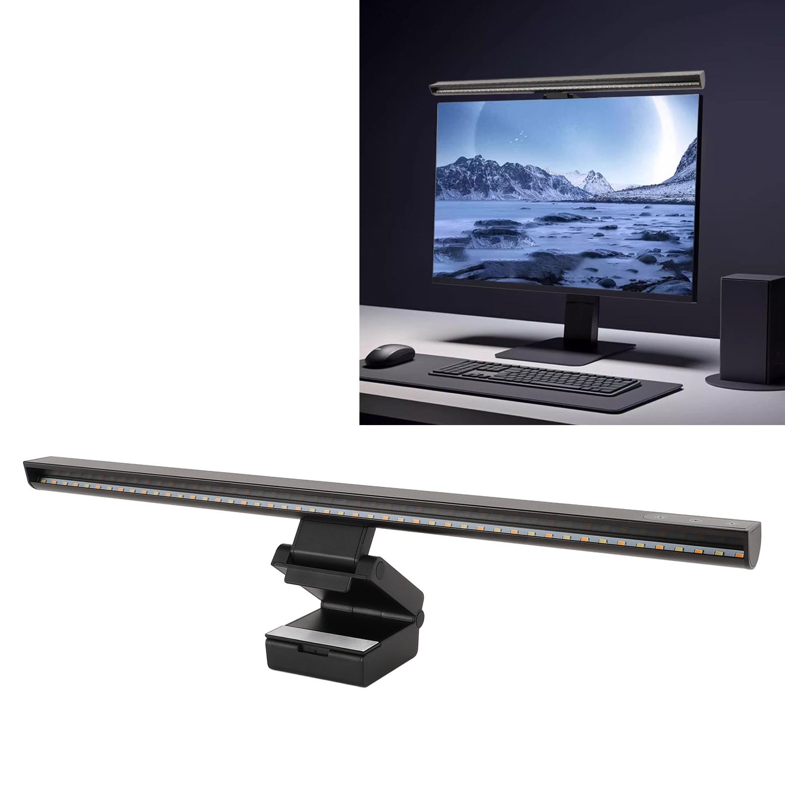 Lampada Da Monitor Razer Aether Light Bar - LED RGB Regolabile, Per Gaming E Lavoro, USB - Foto 4