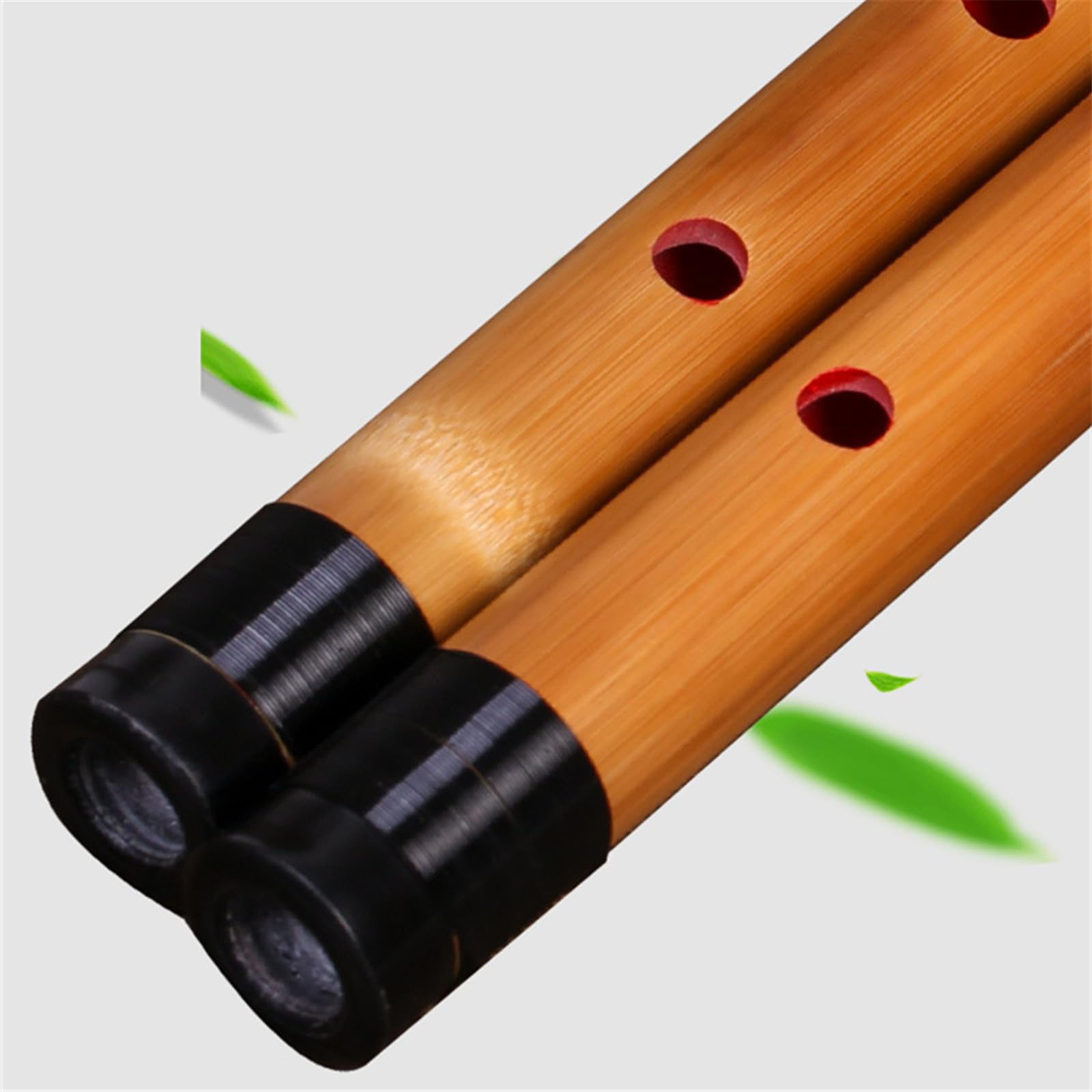 Foro per Principianti Flauto Giapponese Shakuhachi Tang Professionale Play Eigho Hole Art Strumenti Musicali Maschili e Femmina G Key F Key (Bianco)