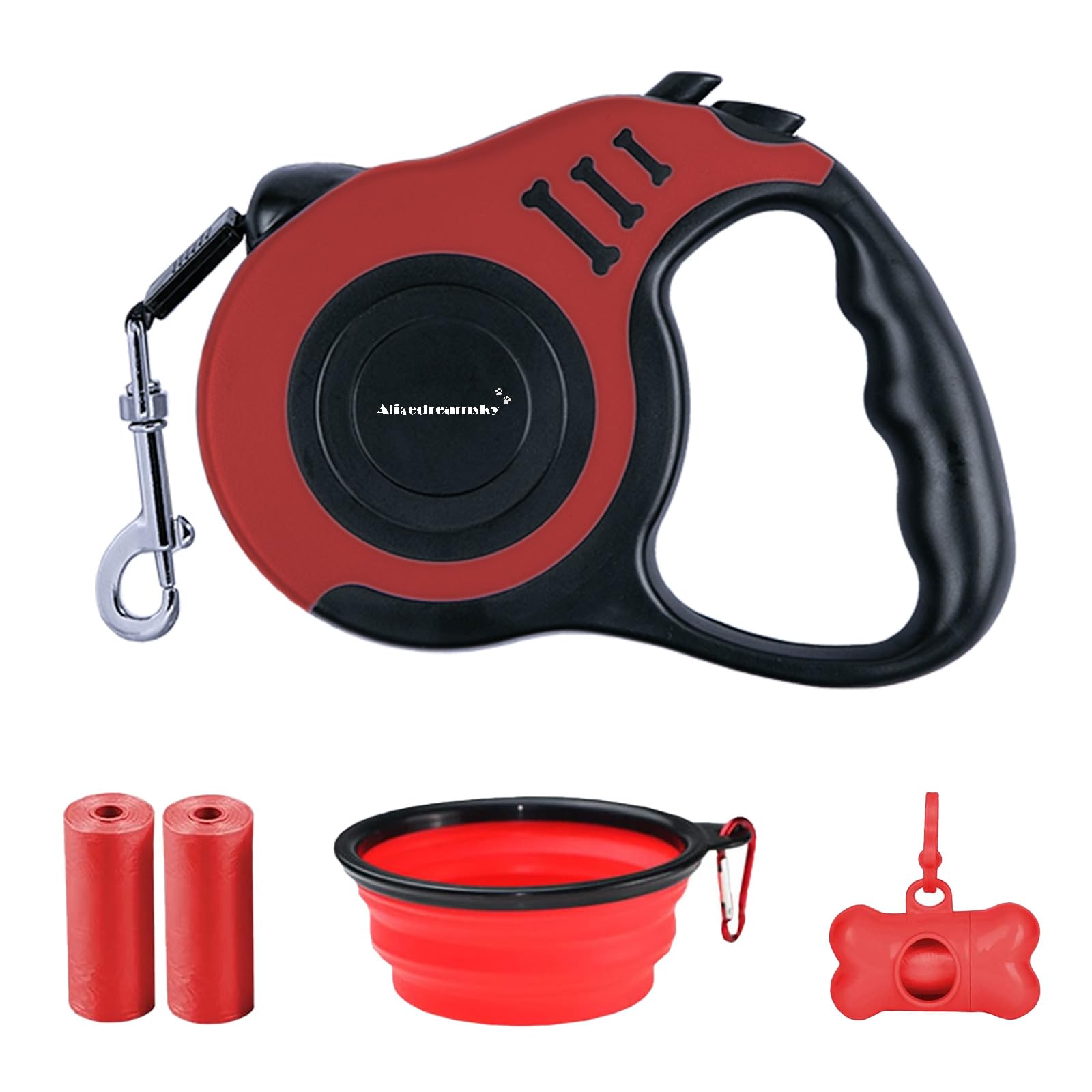 Retractable Dog Leash, 16 Feet Long Suitable for Small Medium Dogs up